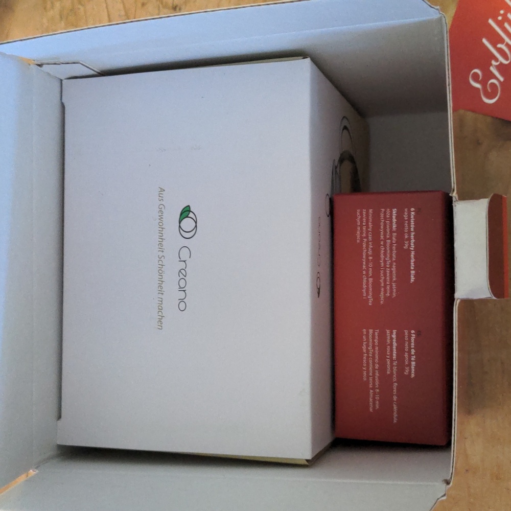 New In Box. Creano Flowering Tea Set - Picture 7 of 7